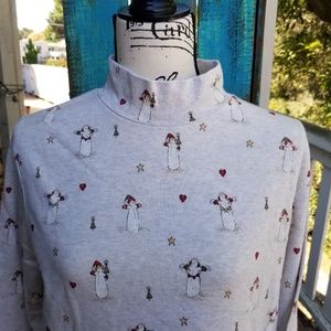 Croft Barrow Holiday Mock Turtleneck 